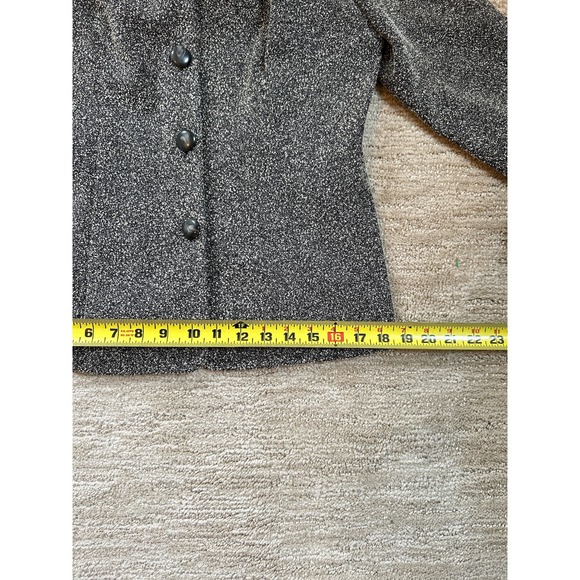 Positive Attitude Vintage Jacket with Faux Fur Collar and Cuffs Size 12 - Picture 5 of 6